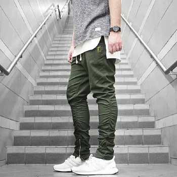 

2019 new men's casual pants Slim feet pants men's sports trousers outdoor running men's pants