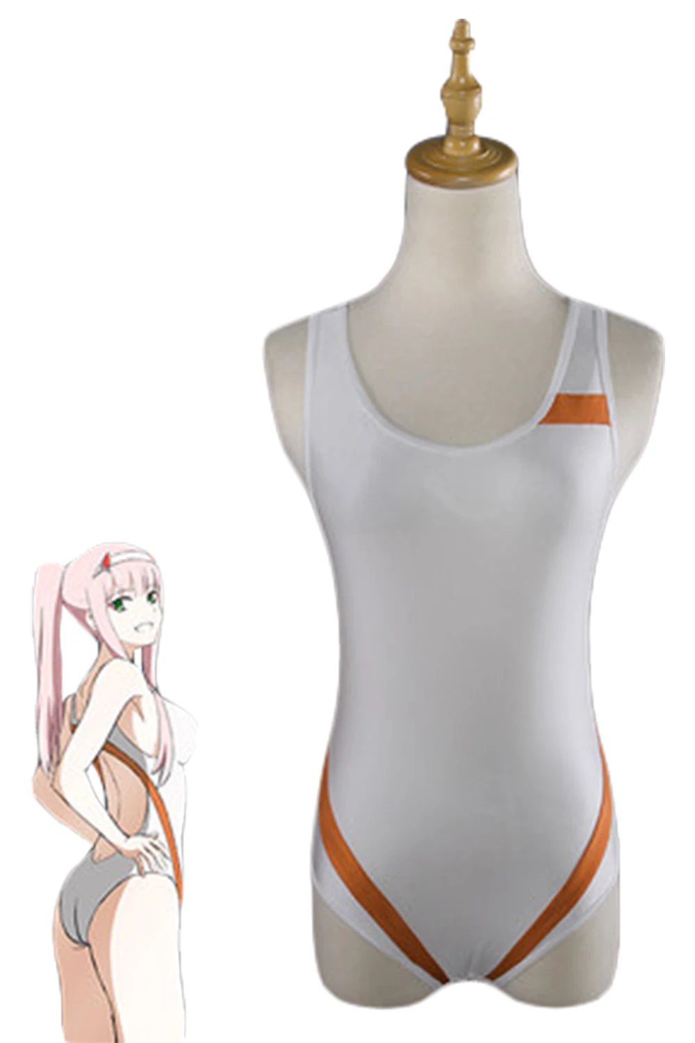 Anime Darling In The Franxx Zero Two Code 002 Swimsuit Cosplay Costume |  Free Nude Porn Photos