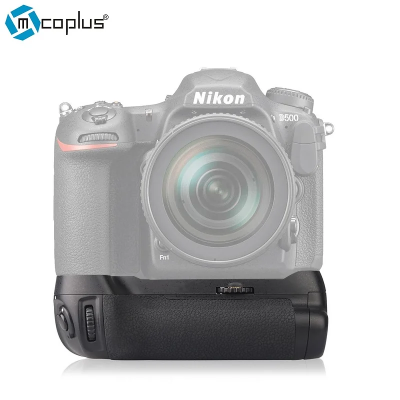 Mcoplus BG-D500 профессиональная Батарейная ручка для Nikon D500 работает с EN-EL15 батареей и AA