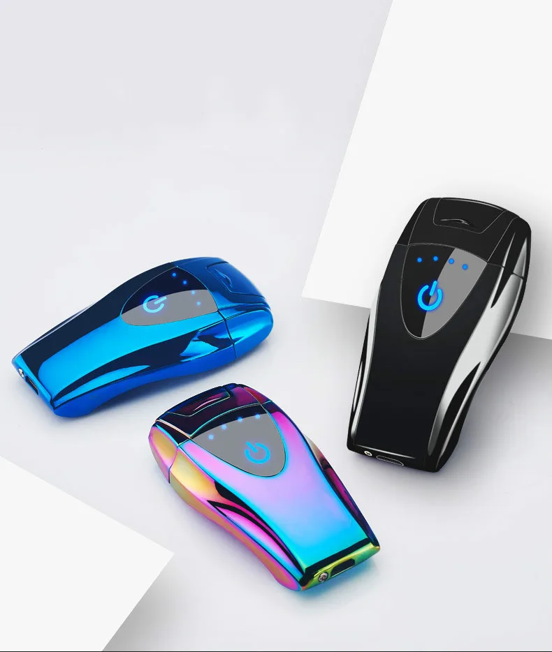 Новинка Индукционная Электронная зажигалка с датчиком отпечатков пальцев