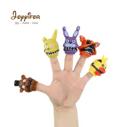 Joyifor 5 шт./компл. детские подарки для вечерние игрушки пять ночей у Фредди Палец Кукольный Аниме фигурки на пальцы Хэллоуин ужас детские