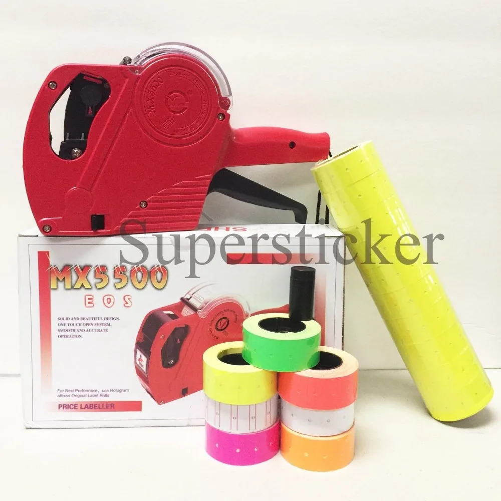 [ Fly Eagle ] Mx5500 Eos 8 Digits Price Tag Gun Labeler Labeller