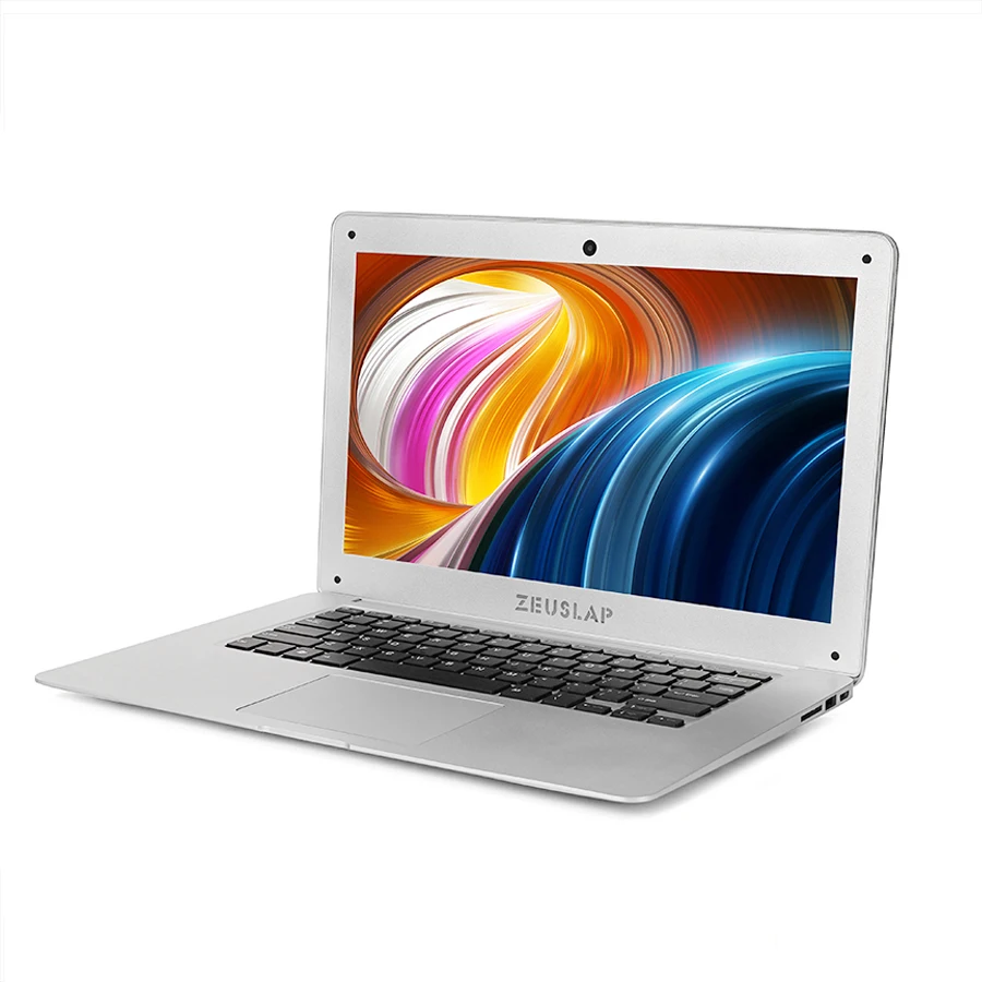ZEUSLAP-A8 Plus 14inch Ultrathin Laptop 4GB Ram+128GB SSD Intel Quad Core Fast Boot Win10 Ultrabook Notebook Computer