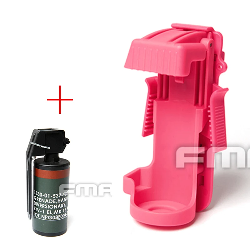 FMA Flashbang Stun Gran чехол Кэш с манекеном Molle MK13 быстросъемный Жилет MOLLE триггер держатель Чехол Косплей Охота Вечерние - Цвет: PK