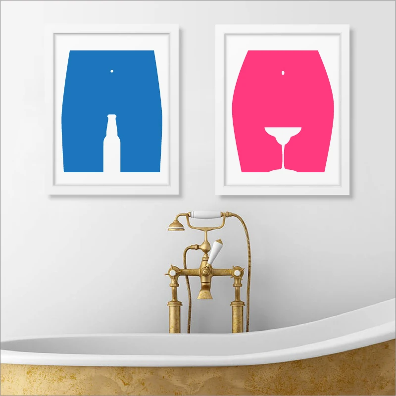 Toilet Wall Art Print
