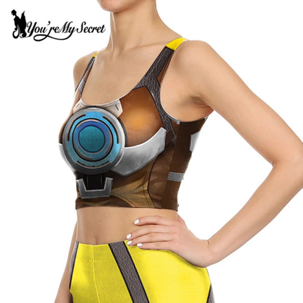 [You're My Secret] Новый Модный Карнавальный костюм для женщин Lena Oxton Tracer комплект из
