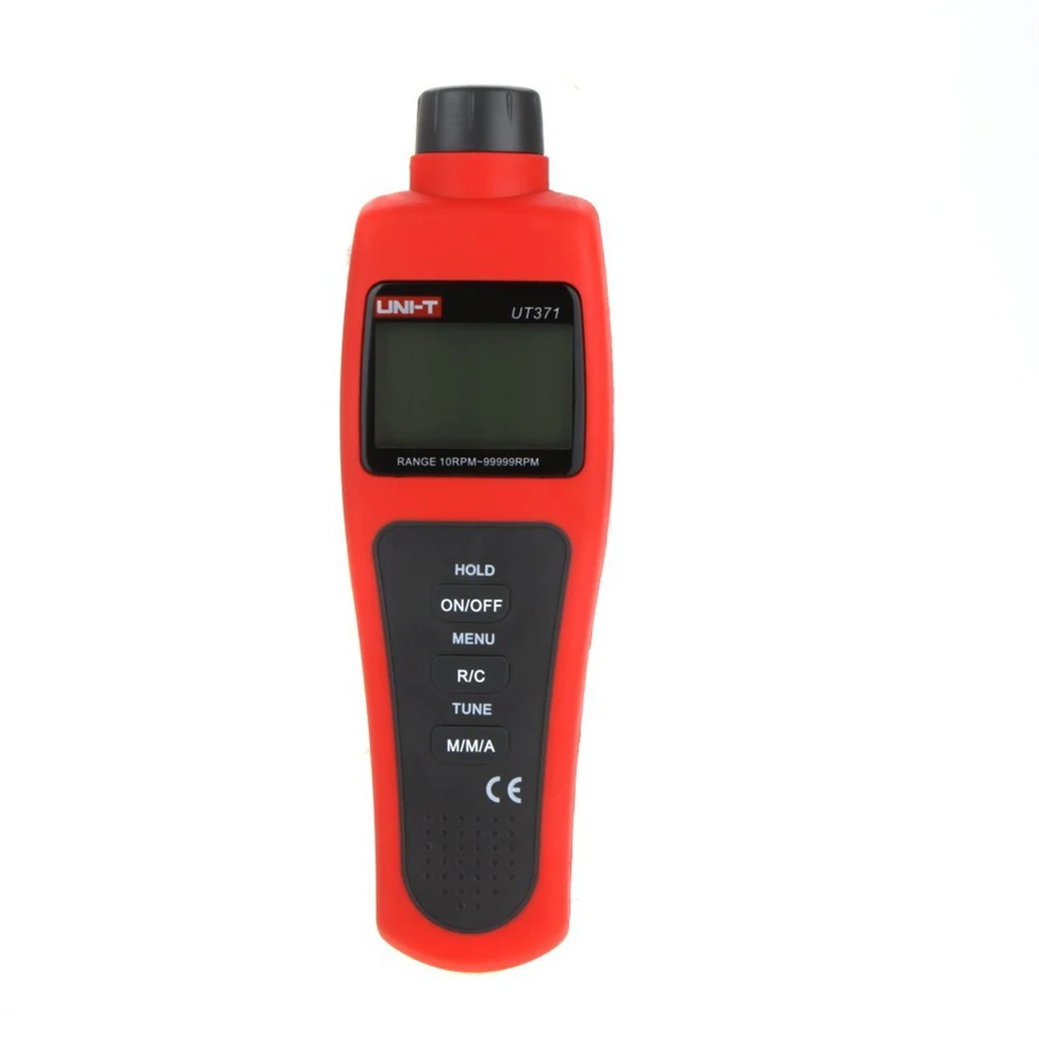 

UNI-T UT371 non-contact digital tachometer photoelectric tachometer 99999RPM 10KHz Pulse width 5% s