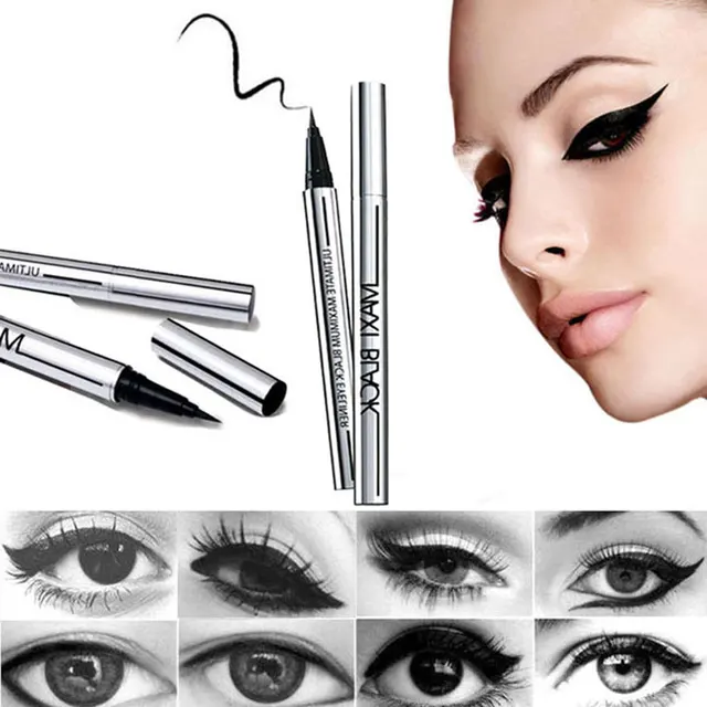 3 Style Choose Ultimate 1 Pcs Black Long Lasting Eye Liner Pencil Waterproof Eyeliner Smudge-Proof Cosmetic Beauty Makeup Liquid 2