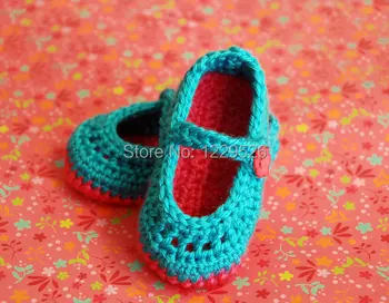 

Crochet Shoes -Baby Shoes-Girl- Newborn to 12 Months