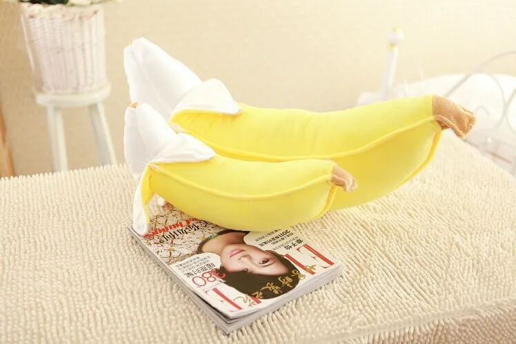 Новые творческие большой плюшевая игрушка банан подушка кукла подарок около 100 см 0408