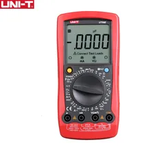 UNI T UT58E General Digital Multimeters Full Icon LCD DisplayTemperature Frequency Capacitance Diode Transistor AC DC