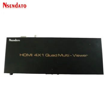 

HDMI 4x1 Quad Multi-viewer Screen Splitter 4 In 1 out HDMI Adapter Converter with RS232 IR Control Operated seamless switcher