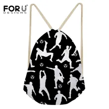 FORUDESIGNS/мужская сумка на шнурке, спортивная сумка для спортзала, рюкзак для путешествий на открытом воздухе, повседневная портативная Пляжная сумка для подростков, мальчиков, Bolsa