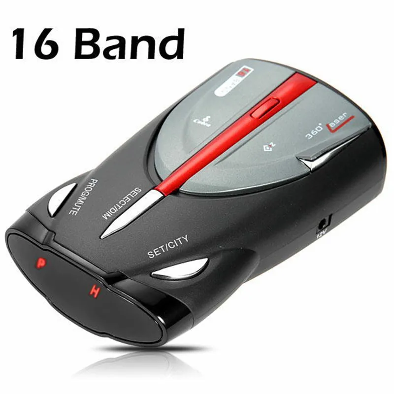 High Quality Car Radar Detector 16 Band Car Performance Voice Control Best Anti Radar Speed with ...