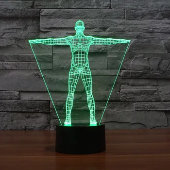 

Artificial Decorative 3d Lamp Energy saving Wholesale Led Table Lamp For Bedroom Touch 3d Acrylic Lighting Desk Lamp