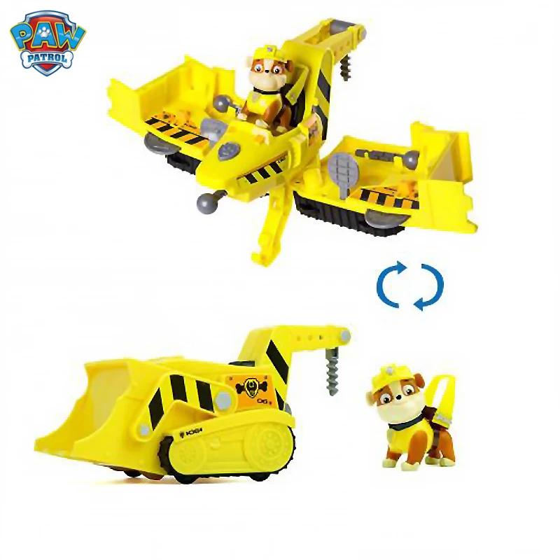 Paw Patrol dog car Flip Fly toys может веселиться с этим автомобилем 2 в 1 игрушки подарок на