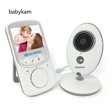Babykam baba electronics sem fio fetal doppler nanny with 2.4 inch IR night vision 2 way talk Temperature monitor 8 Lullabies