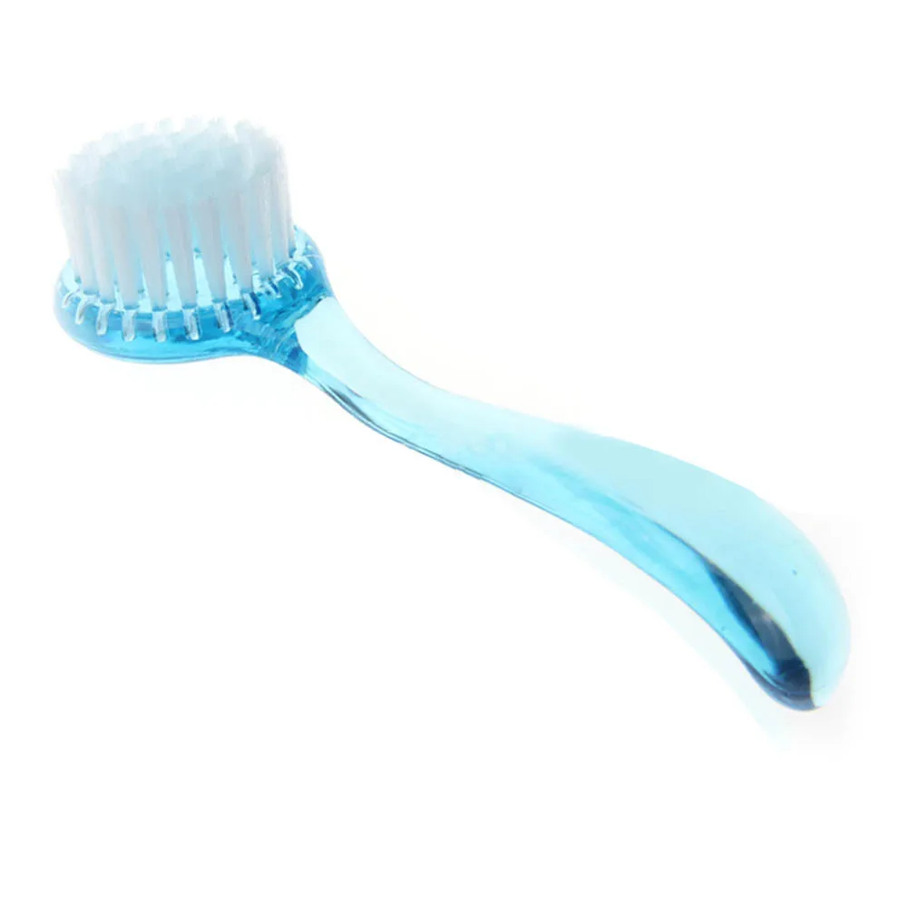 1PCS Phototherapy Acrylic Nails Clean Long Handled Brush Dust Remove Nail art Brush nails