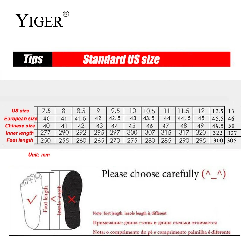 YIGER Мужские модельные туфли натуральная кожа большие размеры ручная работа