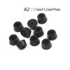 10pcs Anti Slip Furniture Legs Feet Black Speaker Cabinet Bed Table Box Conical Rubber Shock Pad Floor Protector Furniture Parts ► Photo 2/6