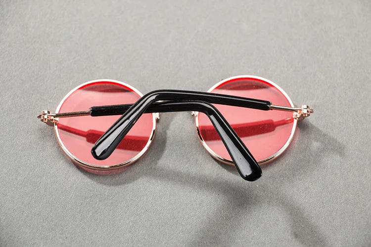 Cool Small Dog Cats Sunglasses Metal Frame Multi Colors Cat Eyewear Accessories Hot Sale (6)