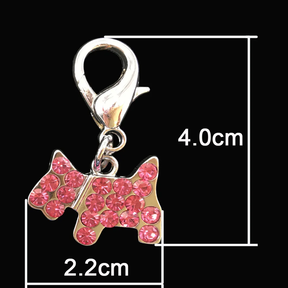 2 шт. горный хрусталь милый ошейник для собак pet Charm Pet Jewelry Cat ошейник кулон Bone ожерелье ошейник Щенок Ошейник аксессуар