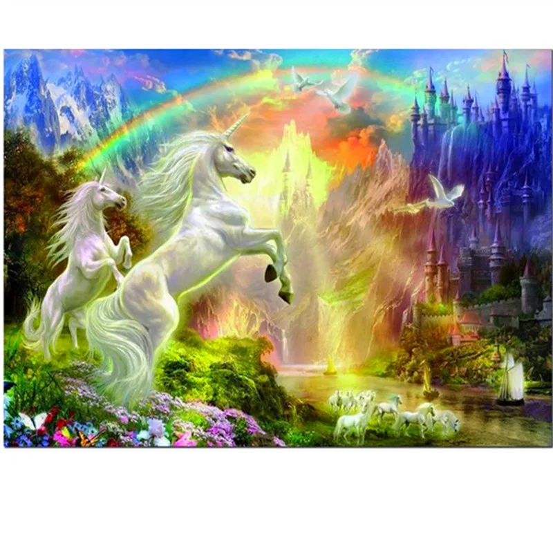 diy diamond painting unicorn Full Diamond embroidery diamond cross