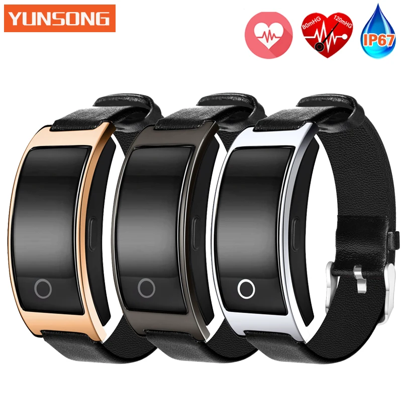 CK11S Smart Band Blood Pressure Heart Rate Monitor Wrist Watch