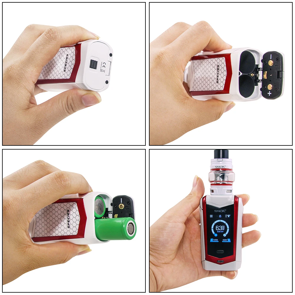 Оригинальный набор испарителей SMOK 230 Вт электронная сигарета вейп бокс мод 5 мл