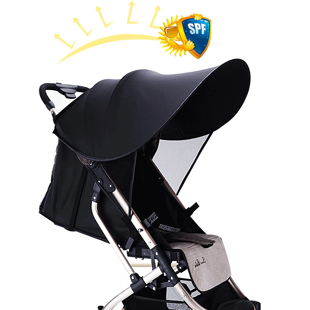 stroller canopy extender