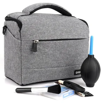 

DSLR Camera Bag Fashion Polyester Shoulder Bag Camera Case For Canon EOS 5D Mark IV III 5DS 6D 77D 7D Mark II 80D 750D Photo Bag