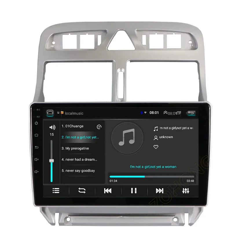 Flash Deal 2.5D 9 inch Android 8.1 Car Multimedia player for peugeot 307 307SW 307CC 2003-2013 car radio stereo gps navigation BT wifi 3