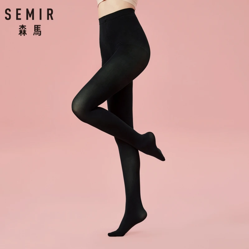 SEMIR Women 120 Denier leggings Matt Opaque 120D Seamless Winter Warm Women