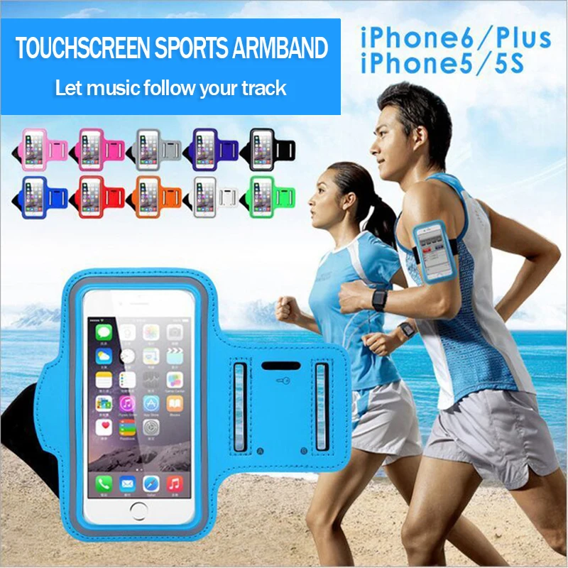 

fitness phone case For IPhone 6 6s 7 7plus accessories fitness Waterproof Pounch Fitness Men Women Running Accessories