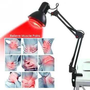 

Floor Stand Massage Heating Therapy Light Pain Relief Black Infrared Heat Physiotherapy Electric Infrared Light Face Care