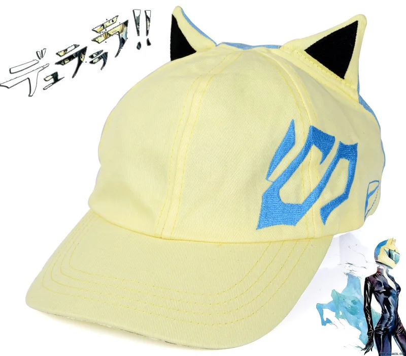 Новая шляпа DuRaRaRa!/Drrr Celty Sturluson бейсбольная с рисунком аниме периферийная