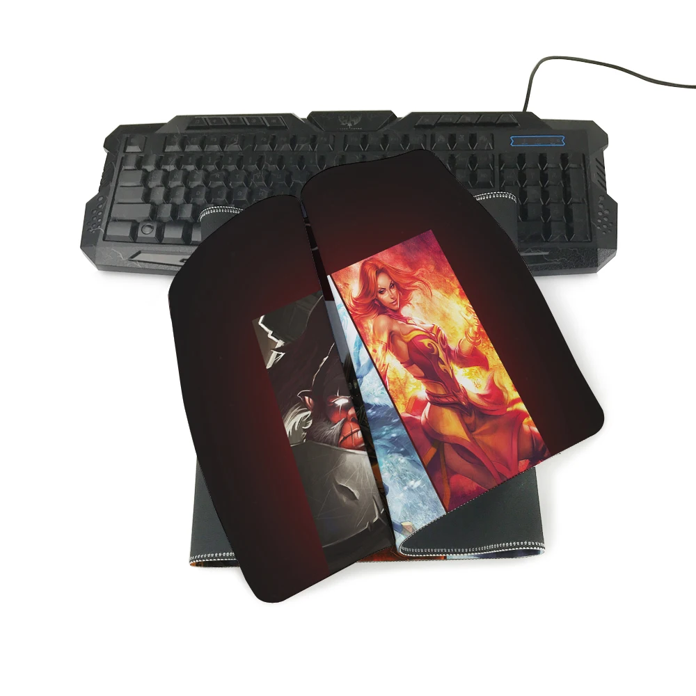  Dota 2 Large Gaming Mouse Pad Lock Edge Rubber Speed Mouse Mat Mouse Pad Soft office Mouse Mat For 