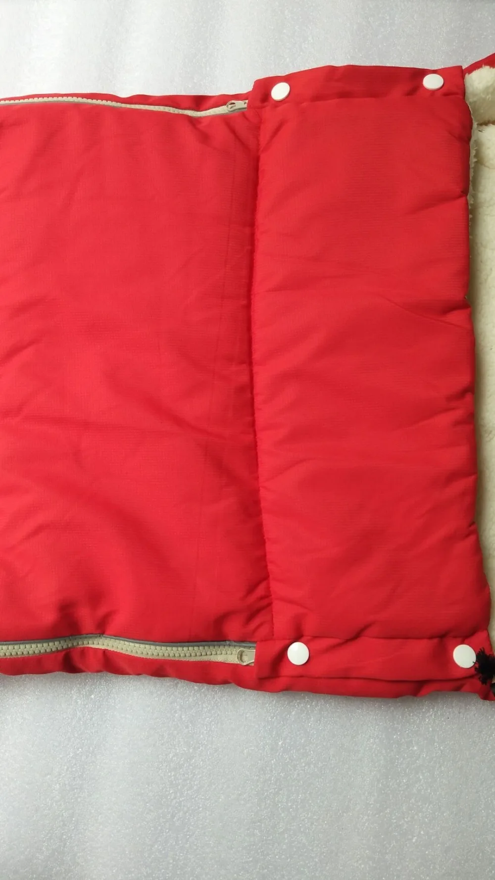 Хлопковый зимний спальный мешок для детской коляски, теплый Конверт для новорожденных девочек и мальчиков, 3 цвета, подходит для детей 0-2 лет