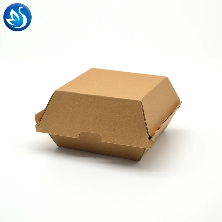 Держать горячей бумажная бумага для жареного цыпленка упаковочная коробка для еды