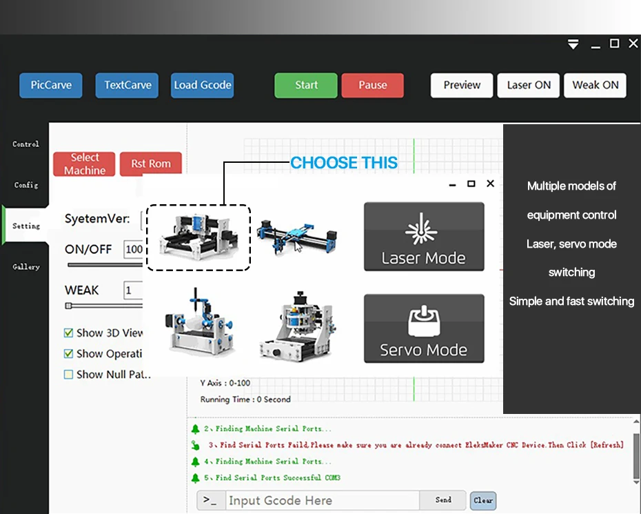 GKTOOLS 450 мм * 450 мм DIY мини ЧПУ лазерный гравер резак гравировальный станок рамка без лазера, Белый Акрил ШИМ, GRBL EleksMaker