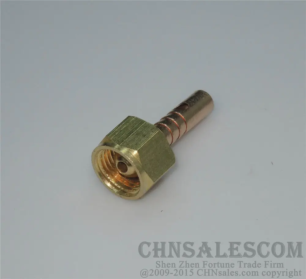 

CHNsalescom M16x1.5 TIG Welding Plasma Cutting Torch Cable Connector Gas Electric Integrated