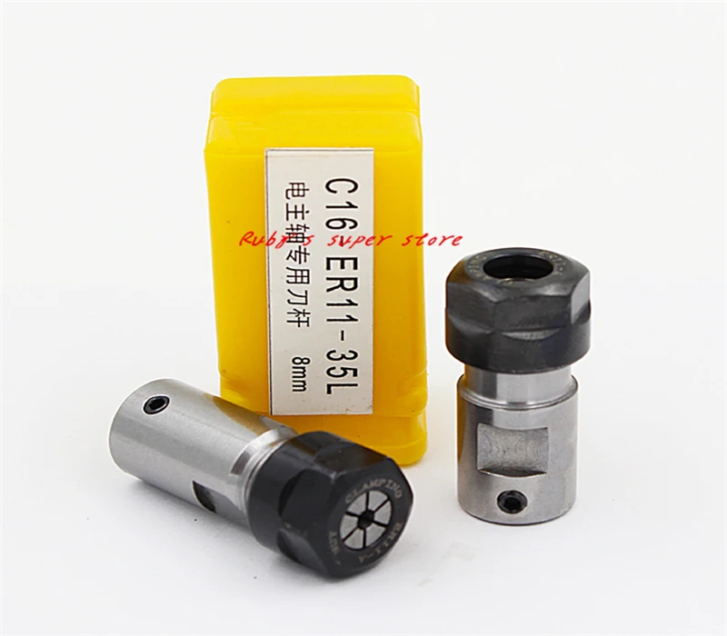 CNC engraving machine clamp knife motor shaft extension rod drilling