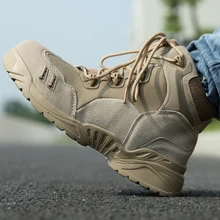 Открытый Для Мужчин's Военная Униформа Тактический Обувь армия камуфляж боевой Сапоги и ботинки для девочек Охота прогулки Сапоги и ботинки для девочек спортивные Пеший Туризм Сапоги и ботинки для девочек Для мужчин Training Обувь