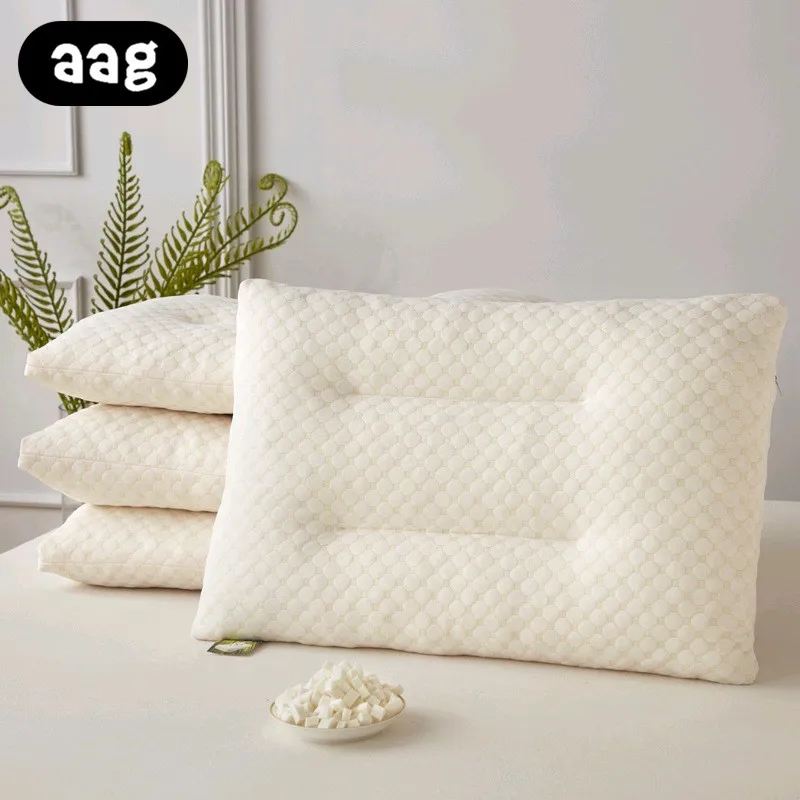 Aag Natural Latex Pillow Soft Comfortable Sleeping Bedding