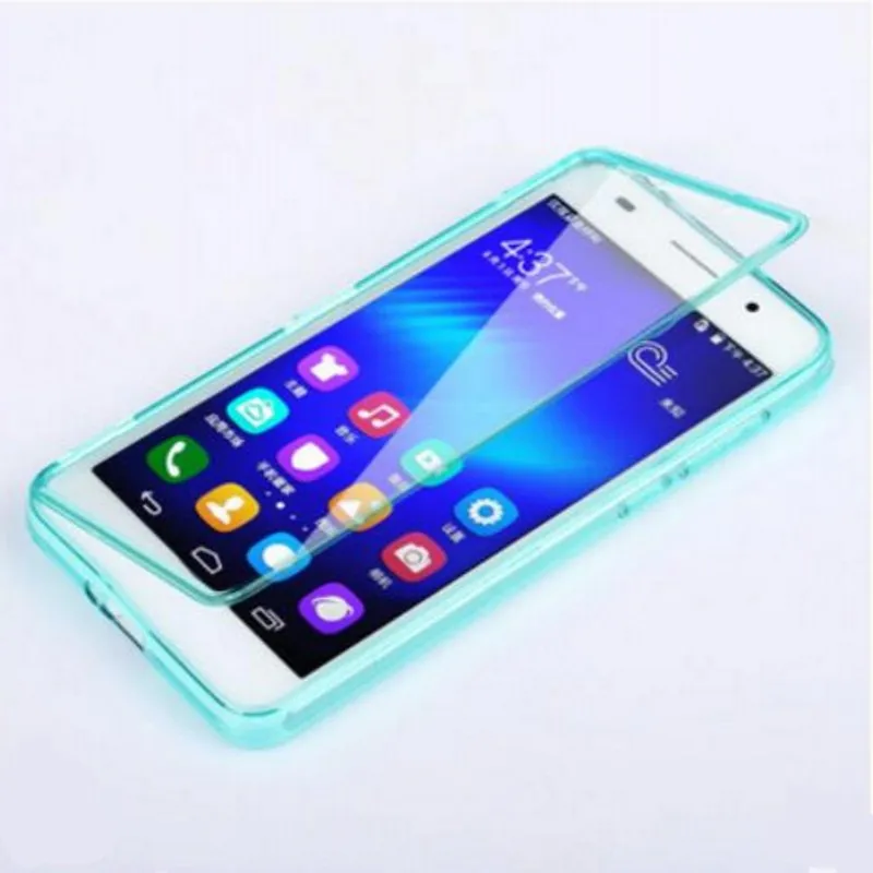 UMGG 360 Full Protection Silicone Clamshell Anti-knock Case For HuaWei Honor 6 Free Gift Dustproof Plug | Мобильные телефоны и