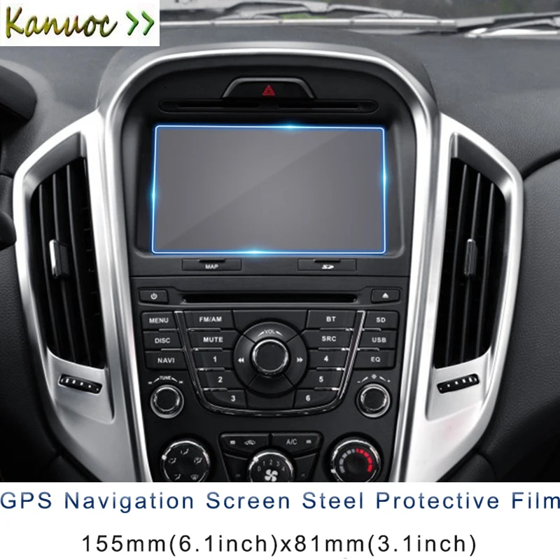 

For Nissan Qashqai J11 X-trail T32 2015 2016 2017 2018 GPS Navigation Screen Protective Toughened glass Film LCD Screen Sticker