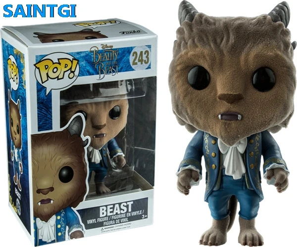 

SAINTGI Beauty and the Beast The Beast FUNKO POP PVC 10CM Action Figure Doll Collection Model Toys