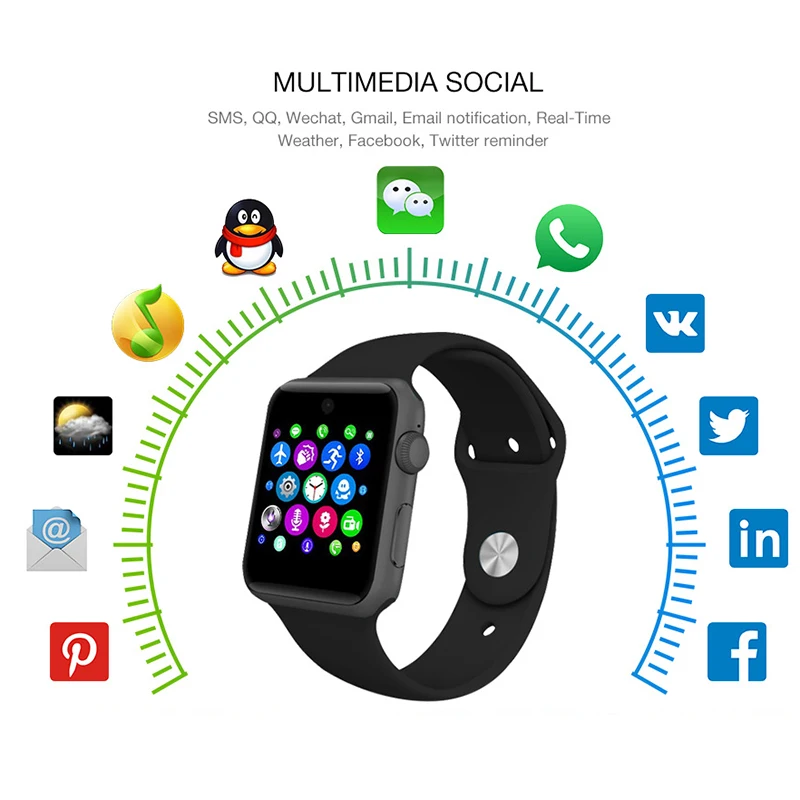 Lemfo Bluetooth Smart часы LF07 SmartWatch для Apple iPhone iOS смартфонов на базе Android выглядит как Watch Reloj