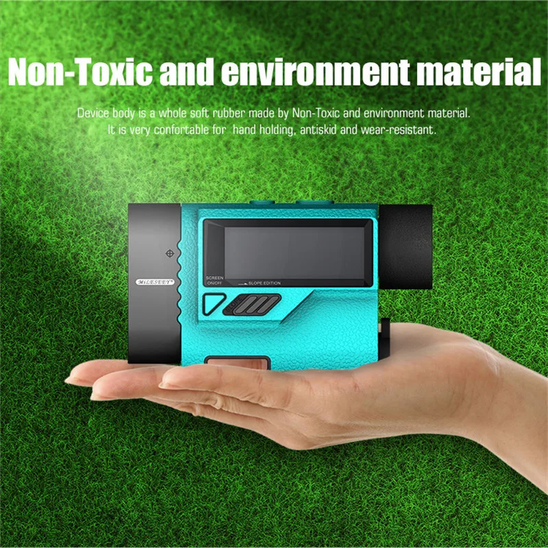 Mileseey PF3S Golf Laser Rangefinder Telescope 600m Laser Distance Meter Golf hunting Laser Range Finder with Flag-Lock 1500m