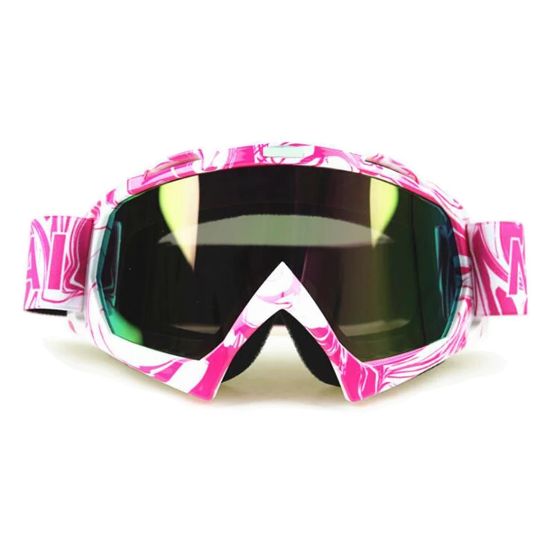 جديد 28 ألوان مكافحة الضباب نظارات التزلج الرجال النساء العلامة التجارية على الجليد موتوكروس نظارات الثلوج التزلج نظارات مكافحة الضباب الري...